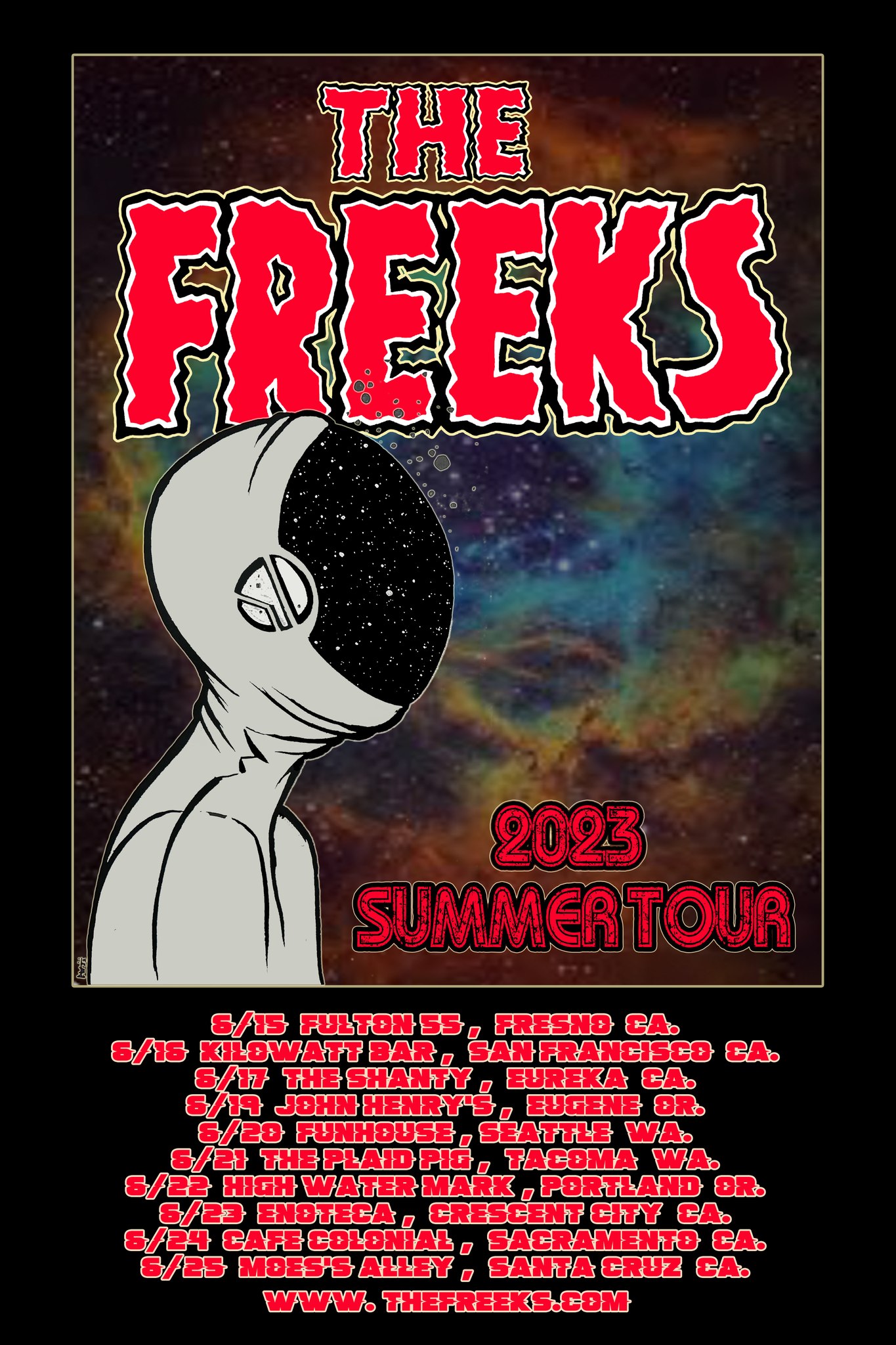 The Freeks 2023 Summer Tour